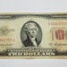 1953 US 2 Dollar Bill Red Seal A - Ciruclated