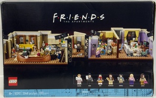 Lego 10292 Friends The Apartments 2048 Piece Set *99.9% Complete*