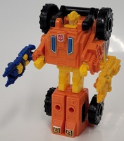 VTG 1987 G1 Transformers SCOOP Target Master Bulldozer Autobot Action Figure