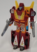 Vintage 1986 Hasbro G1 Transformers HOTROD Autobots Action Figure + Weapons