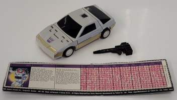 Vintage 1986 Hasbro Transformers G1 RUNAMUCK Battlecharger Figure