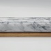 Fox Run 10" Marble Rolling Pin with Wooden Cradle