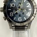 Nixon 51-30 Chronograph Gunmetal and Aqua Wrist Watch with Extra Link and Manual