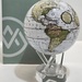 MOVA 4.5" Cassini Terrestial Globe with User Manual and Box 