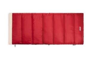 Coleman Flatlands 30 degree F/-1C Ecotherm Sleeping Bag - Red 