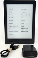Kobo Aura Model N236 2nd Edition 4GB E-Reader with Aftermarket Charger 