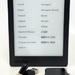 Kobo Aura Model N236 2nd Edition 4GB E-Reader with Aftermarket Charger 