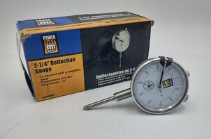 Powerfist 2-1/4" Deflection Gauge Dial Indicator