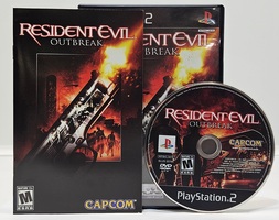 Resident Evil Outbreak PS2 Sony PlayStation 2 2004 CIB w/ Manual