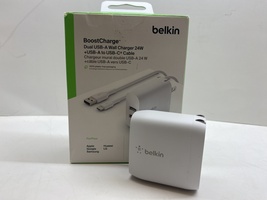  Belkin Dual Wall Charger 0924ev