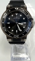 Invicta 32334 Pro Diver Black and Silver Wrist Watch