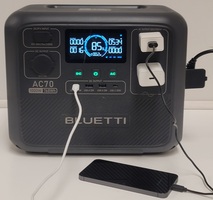 BLUETTI AC70 1000W / 768Wh / 32V / 24Ah Portable Power Station