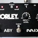MORELY ABY MIX 2-button Guitar Bass Switcher/Mixer Pedal ABY-MIX