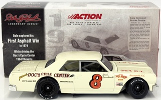 Dale Earnhardt Legendary Series 1974 First Asphalt Win Diecast in Box 