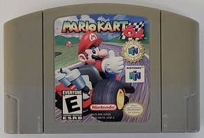 Mario Kart 64 (Nintendo N64, 1999) TESTED & WORKING