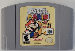 Paper Mario (Nintendo N64, 2001) **TESTED & WORKING** (NUS-NMQE-USA)