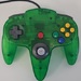 Nintendo N64 OEM Controller - CLEAR JUNGLE GREEN (NUS-005) **Tested & Working**