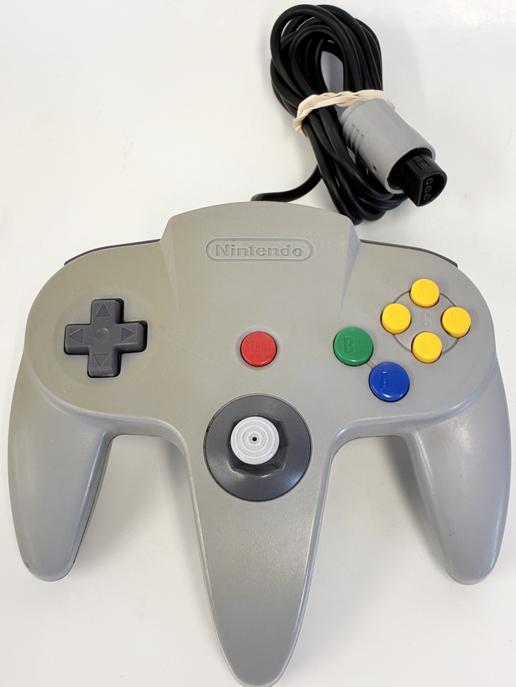 OEM N64 Nintendo 64 Controller Model NUS-005 - Grey | Avenue Shop Swap ...