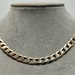 10 Karat Yellow Gold Curb Chain Necklace - Size 22"
