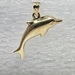 10 Karat Yellow Gold Dolphin Pendant