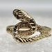 10 Karat Yellow Gold Snake Design Ring - Size 5.75