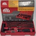MAC TOOLS 123-PC Mac-Grip Ratcheting 1/4-in Hext Bit Screwdriver Set (SBDR123SA)