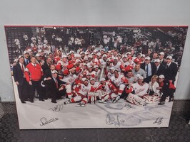 Detroit Red Wings 2008 Stanley Cup Championship Photo Print - Signed *No COA