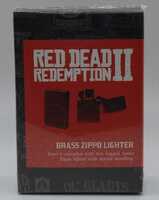 Red Dead Redemption 2 RDR2 Brass Zippo Lighter Rare Rockstar Games NEW SEALED