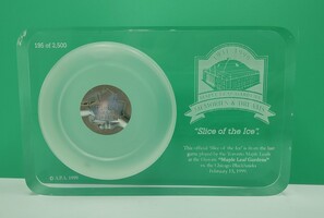 Maple Leaf Gardens "Slice of the Ice" Limited 195/2500 Collectible