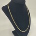 14 Karat Yellow Gold Rolo Chain Size 20