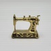 Vintage Miniature Brass Dollhouse Sewing Machine Made in England