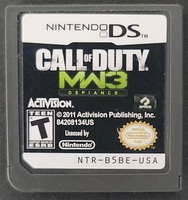Call of Duty Modern Warfare 3 Defiance (Nintendo DS, 2001)