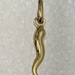 10 Karat Yellow Gold Horn Pendant