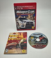Midnight Club: Los Angeles Complete Edition (Sony PlayStation 3, 2009) CIB 