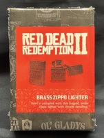 Red Dead Redemption 2 Brass Zippo Lighter SEALED