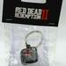 Red Dead Redemption 2 Rockstar Black Logo Keyring Keychain NEW SEALED