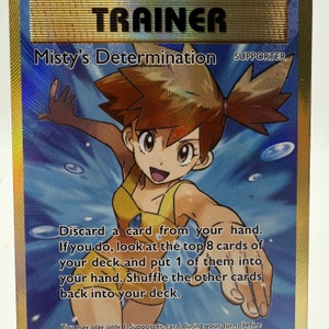 Pokemon: Misty's Determination - 108/108 - Evolutions - Full Illustration