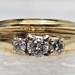 14 Karat Yellow Gold Engagement Ring W/ Band - Size 6