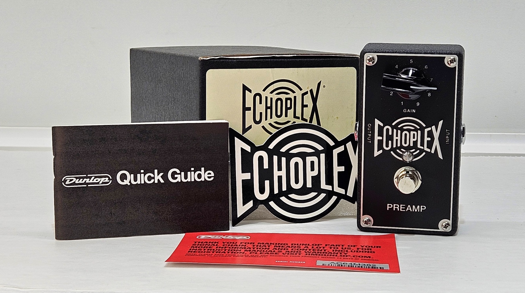 Dunlop MXR EP101 Echoplex Preamp Guitar Effects Pedal In Box W