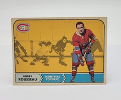 Vintage O-Pee-Chee Bobby Rousseau Momtreal Canadiens Hockey Card #65 1965-66