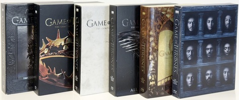 Game of Thrones Seasons 1-6 Bluray Boxsets