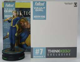 Fallout Modern Icons Vault Girl 9" Statue #7 ThinkGeek Exclusive