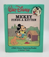 Vintage Walt Disney Volume 7 Mickey Finds a Kitten Hard Cover Book