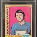 1972-73 O-Pee-Chee DUNC WILSON #18 Vancouver Canucks KSA Graded 4 VGE