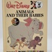 Vintage Walt Disney Fun-To-Learn Library Volume 5 Animals and Their Babies Book