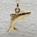 14K Yellow Gold Fish Charm