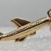 14K Yellow Gold Plane Charm