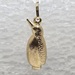 14K Yellow Gold Penguin Charm