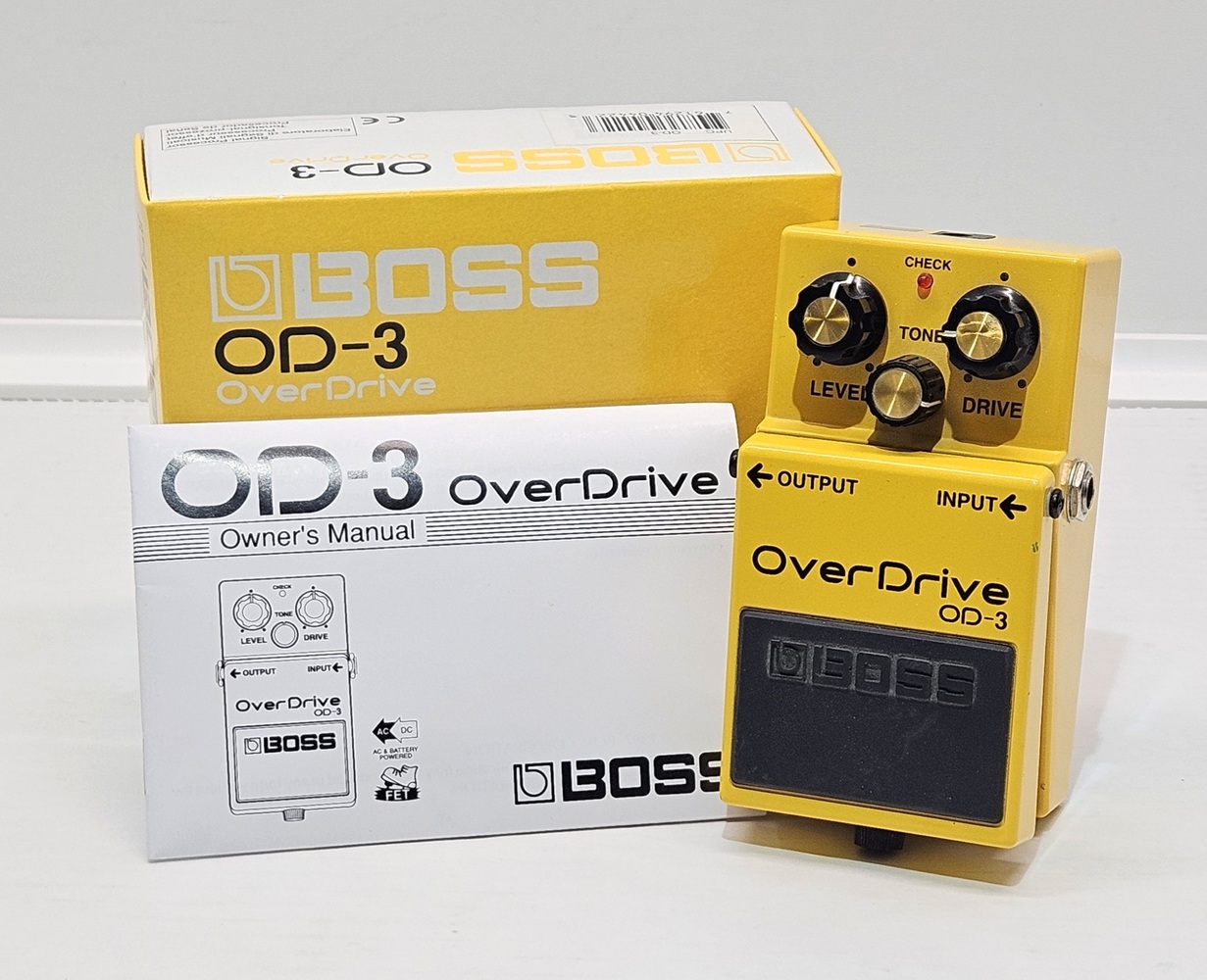 Boss OD3 Overdrive Guitar Effects Pedal In Box W/ Manual | Avenue