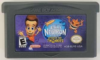 Jimmy Neutron Boy Genius Attack of the Twonkies (Nintendo GameBoy Advance, 2004)